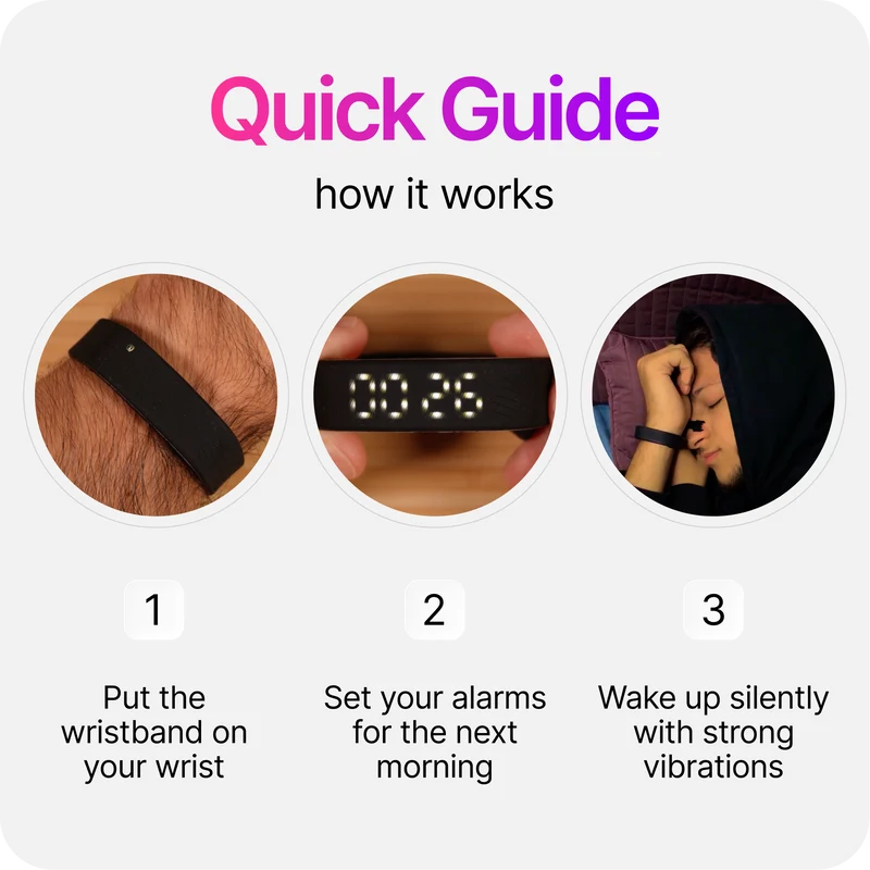 TheWristAlarm - The #1 rated alarm for heavy sleepers