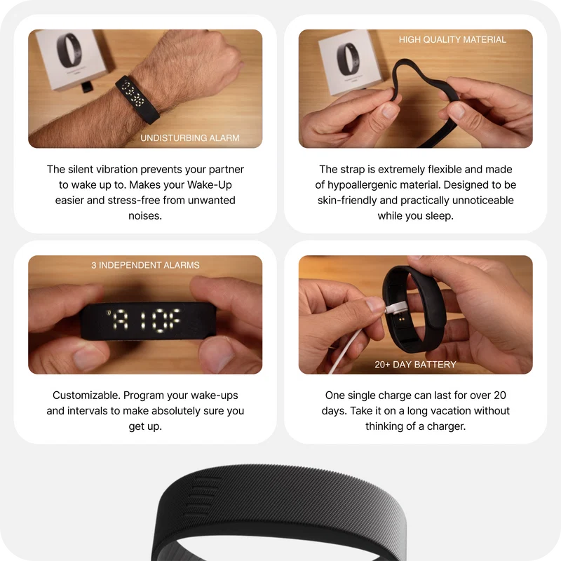 TheWristAlarm - The #1 rated alarm for heavy sleepers