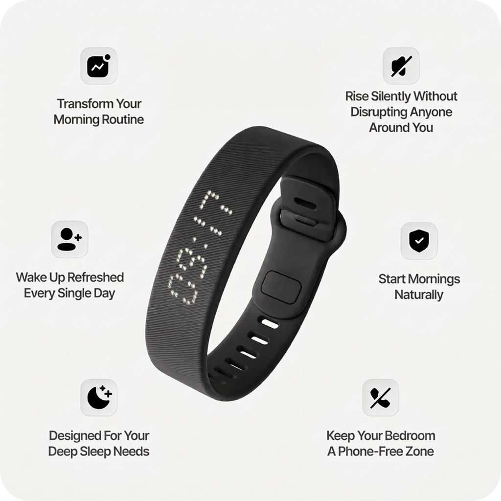 TheWristAlarm - The #1 rated alarm for heavy sleepers