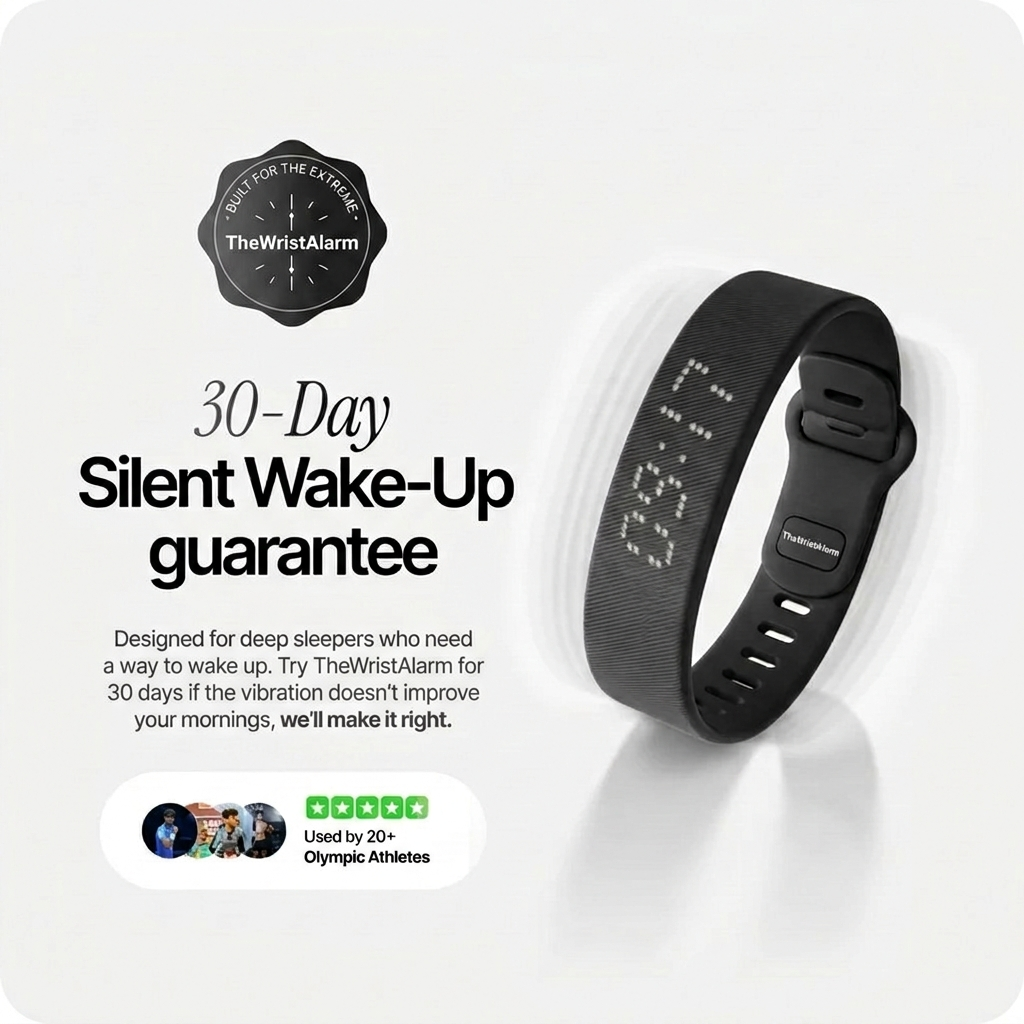 TheWristAlarm - The #1 rated alarm for heavy sleepers