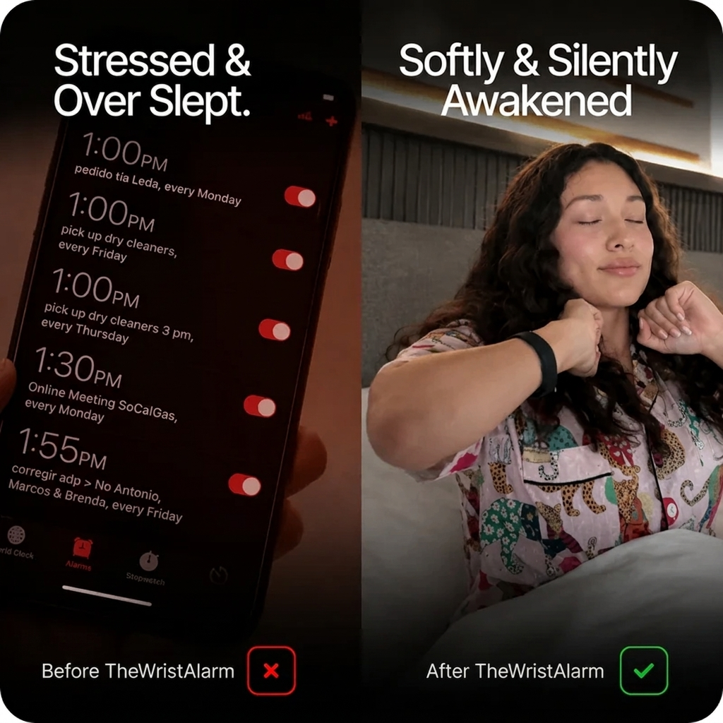 TheWristAlarm - The #1 rated alarm for heavy sleepers